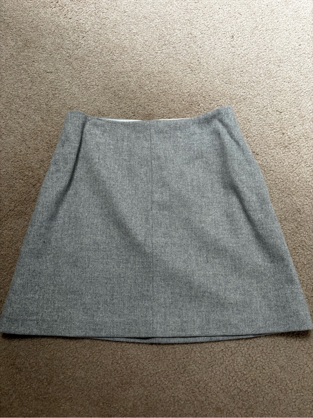 Wilfred Wool Blend A-Line Skirt